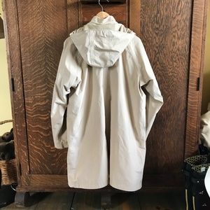 LL Bean H2OFF 3/4 length raincoat (mesh-lined)